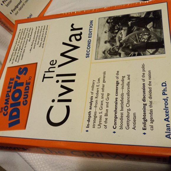 3 Complete Idiots Guides The Perfect Wedding The Civil War Saving The Environmen - Picture 4 of 5